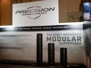 SHOT Show: AeroMod 22+ Silencer From Precision Armament Has Some Slick Features