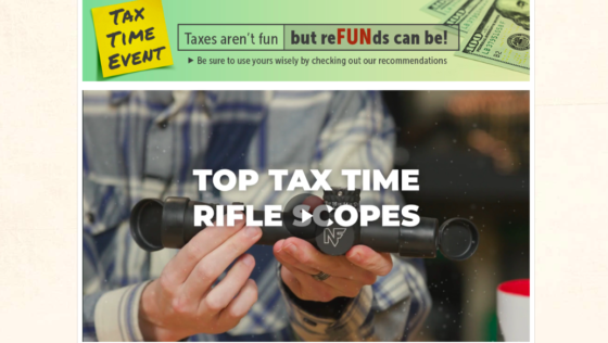Brownells Makes It Easy to Turn Your Tax Refund Into Shooty Fun