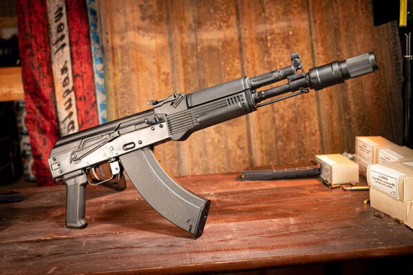 Kalashnikov USA AK-104P pinned and welded