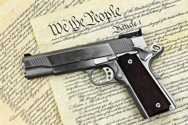Iowa and Tennessee Constitutional Carry Laws Effective on 1 July, 2021, iStock-602335156