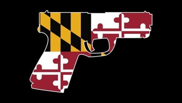 Maryland Gun Flag NRA-ILA