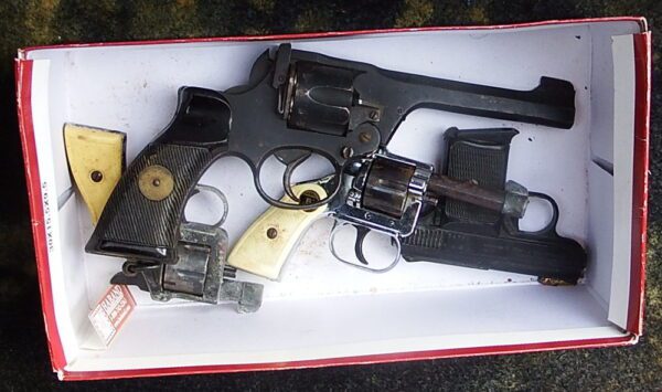 WWII-era Enfield revolver in .38/200