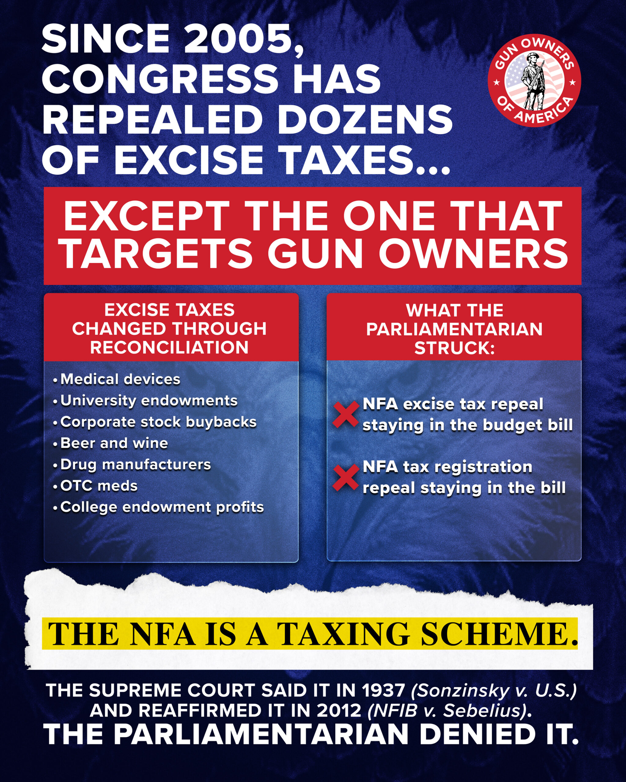 FIRE the Anti-Gun Parliamentarian Now!