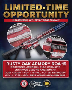 Custom AR-15 Auctioned to Support GOA’s Legal Work