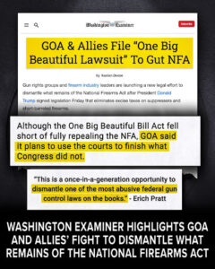 GOA is Doing What Spineless Politicians Wouldn’t GOA is Doing What Spineless Politicians Wouldn’t